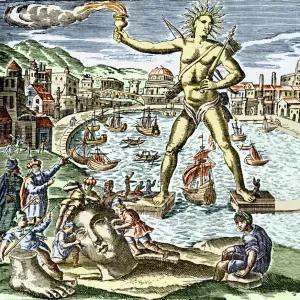 Colossus of Rhodes statue