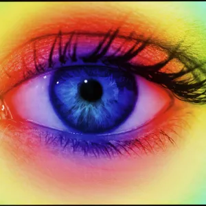 Colour vision: spectrum of light and human eye