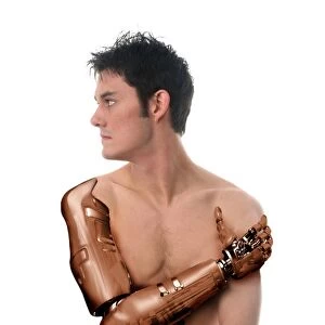 Cybernetic arm, composite image