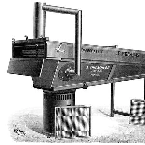 Dessicating machine, 19th century