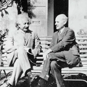 Einstein and Eddington, 1930