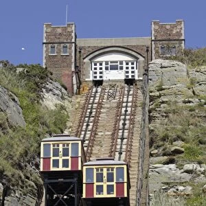 Funicular railway, Hastings, UK