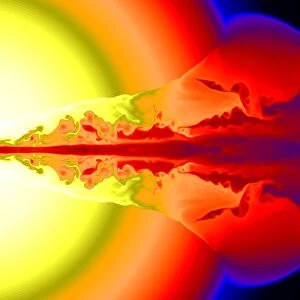 Gamma ray burst formation