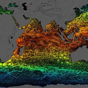 Global surface currents 2005-2007 C016 / 8116