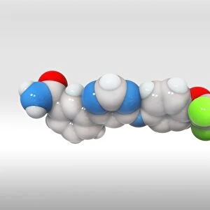 GNF-2 kinase inhibitor, molecular model