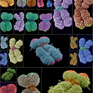 Human chromosomes, SEMs