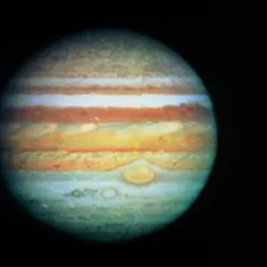 Image of Jupiter taken with the Hubble Telescope