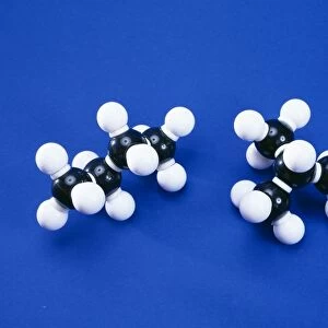 Isomers of butane