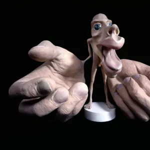 Motor homunculus model