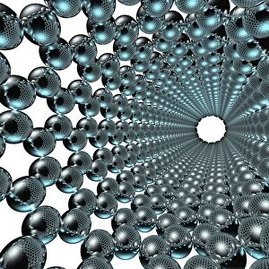 Nanotube structure, artwork C016 / 8521