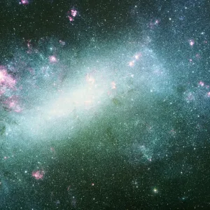 Optical image of the Large Magellanic Cloud