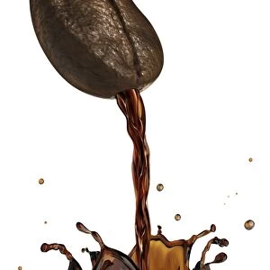 Pouring coffee, artwork F007 / 8303