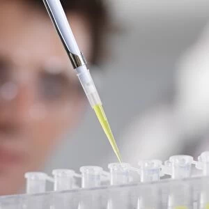 Preparing sample vials