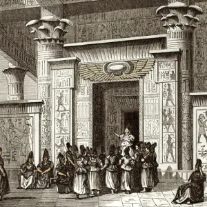 Pythagoras and Egyptian priests