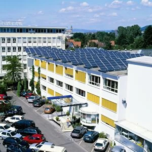 Rooftop solar panels, Germany