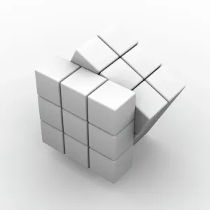 Rubik's Cube Print Rubik's Cube Print