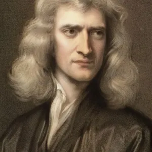 1689 retrato de joven de Sir Isaac Newton 1689 retrato de joven de Sir Isaac Newton