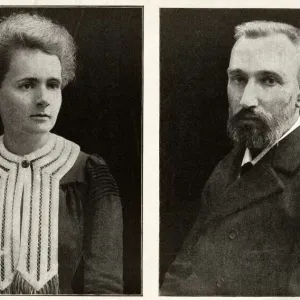 Marie and Pierre Curie Print Marie and Pierre Curie Print