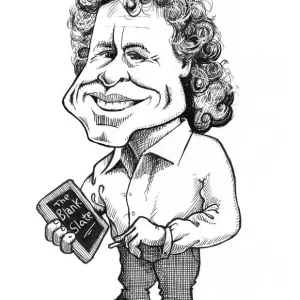 Steven Pinker Print: Canadian-American Psychologist Steven Pinker Print: Canadian-American Psychologist