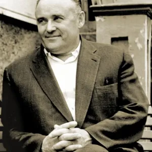 Print of Sergei Korolev, Soviet rocket scientist in a formal pose Print of Sergei Korolev, Soviet rocket scientist in a formal pose