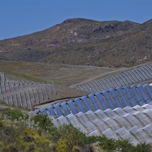 Solar power plant, Cala San Pedro, Spain