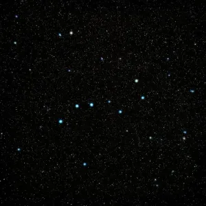 Immagine ottica della stella Sirius utilizzando filtro per la stella Immagine ottica della stella Sirius utilizzando filtro per la stella