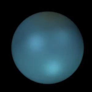 Uranus Print - A Computer Artwork of the Seventh Planet from the Sun Uranus Print - A Computer Artwork of the Seventh Planet from the Sun