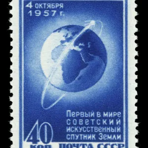 Sputnik 1 stamp