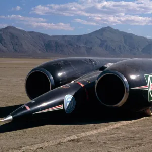 Thrust SSC, the worlds first supersonic car