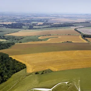 Uffington White Horse, Oxfordshire, UK