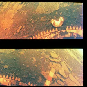 Venera 13 photos of surface of Venus