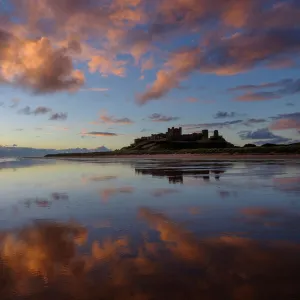 Northumberland Poster Print Collection: Bamburgh