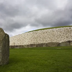 Ancient Burial Mound, Newgrange, UNESCO World Heritage Site, County Meath