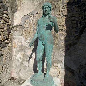 Apollo at the ruins of Pompeii