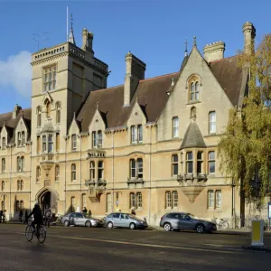 Balliol College, Broad Street, Oxford, Oxfordshire, England, United Kingdom, Europe