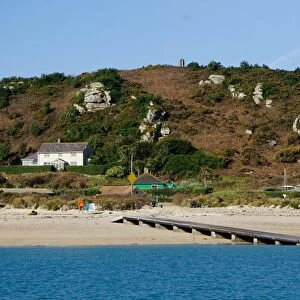 The Bar Quay on Bryher, Isles of Scilly, England, United Kingdom, Europe
