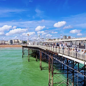 Brighton Palace Pier, City of Brighton and Hove, East Sussex, England, United Kingdom, Europe