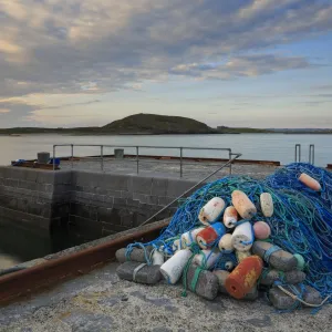 Bunowen Pier, Ballyconneely, Connemara, County Galway, Connacht, Republic of Ireland