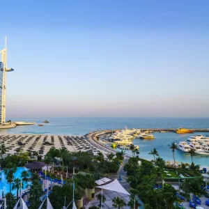 Burj Al Arab, Jumeirah Beach, Dubai, United Arab Emirates, Middle East