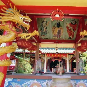 Chinese temple in Miri