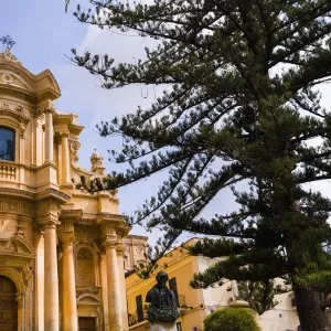 Church of San Domenico (Chiesa di Sam Domenico), Noto, Val di Noto, UNESCO World Heritage Site, Sicily, Italy, Europe