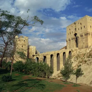 The Citadel, Aleppo, UNESCO World Heritage Site, Syria, Middle East