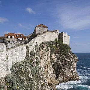 City Wall view, UNESCO World Heritage Site, Dubrovnik, Croatia, Europe