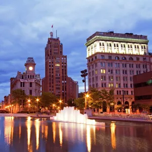 Clinton Square, Syracuse, New York State, United States of America, North America