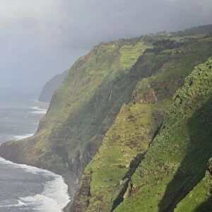Coast near Ponta do Pargo, Madeira, Portugal, Atlantic Ocean, Europe