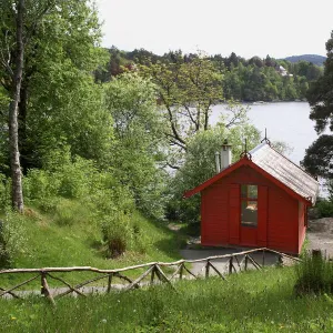 The composer Edvard Griegs cottage at Troldhaugen