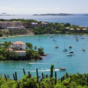 Cruz Bay, St. John, U. S. Virgin Islands, West Indies, Caribbean, Central America