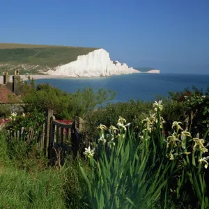 Cuckmere Haven and the Seven Sisters, East Sussex, England, United Kingdom, Europe