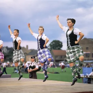 Dancers at the Highland Games