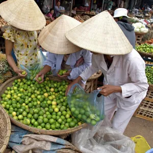 Dong Ba market, Hue, Vietnam, Indochina, Southeast Asia, Asia